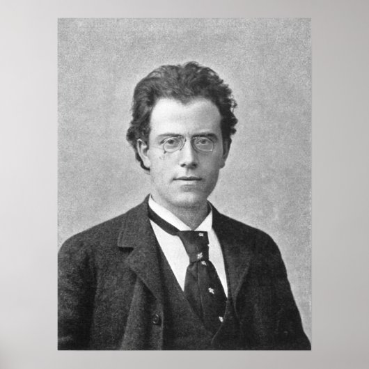 Gustav Mahler Poster (Voorkant)