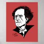 Gustav Mahler Poster (Voorkant)