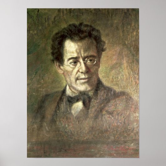 Gustav Mahler Poster (Voorkant)