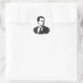 Gustav Mahler Ronde Sticker (Tas)