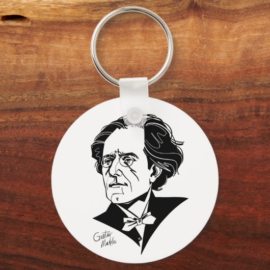 Gustav Mahler Sleutelhanger (Voorkant)