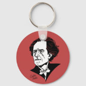 Gustav Mahler Sleutelhanger (Voorkant)