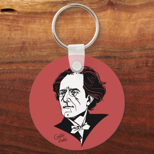 Gustav Mahler Sleutelhanger (Voorkant)