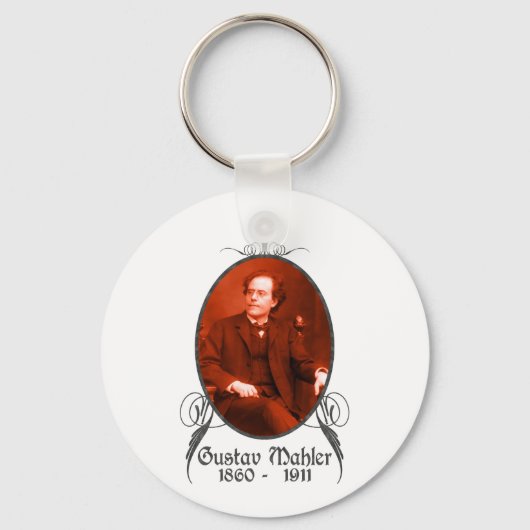 Gustav Mahler Sleutelhanger (Voorkant)