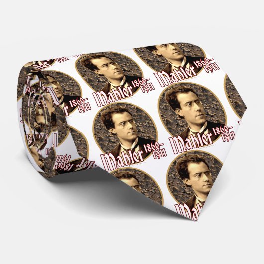 Gustav Mahler Stropdas (Opgerold)