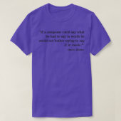 Gustav Mahler T-shirt (Design voorkant)