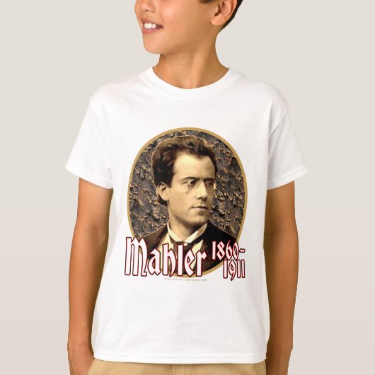 Gustav Mahler T-shirt (Voorkant)