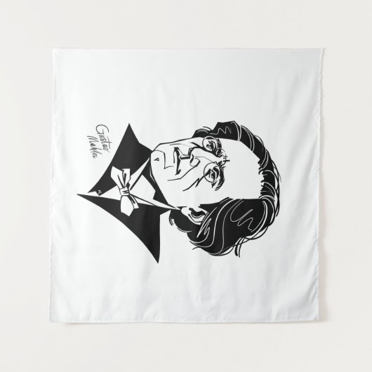 Gustav Mahler Wandkleed (Voorkant (horizontaal))