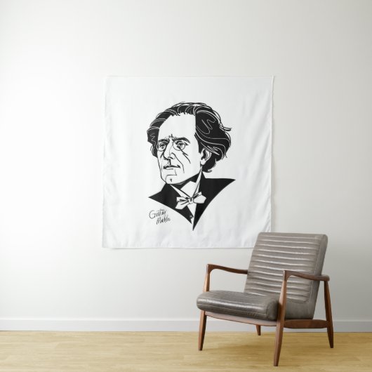 Gustav Mahler Wandkleed (In situ)