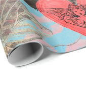 GUSTAV MUNCH "DE KISS" WRAPPINGPAPIER CADEAUPAPIER (Rol Hoek)