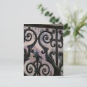 Gustave Cailebotte | Uitzicht uit een balkon Briefkaart (Staand voorkant)