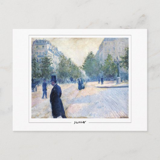 Gustave Caillebotte #104 - Fijne Kunst Briefkaart (Voorkant)