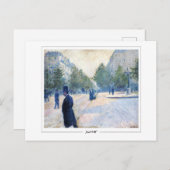 Gustave Caillebotte #104 - Kunst Briefkaart (Voorkant / Achterkant)