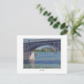 Gustave Caillebotte #10 - Kunst Briefkaart (Staand voorkant)