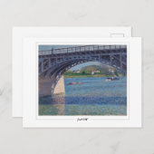 Gustave Caillebotte #10 - Kunst Briefkaart (Voorkant / Achterkant)