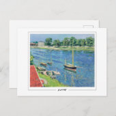 Gustave Caillebotte #113 - Fine Art Briefkaart (Voorkant / Achterkant)
