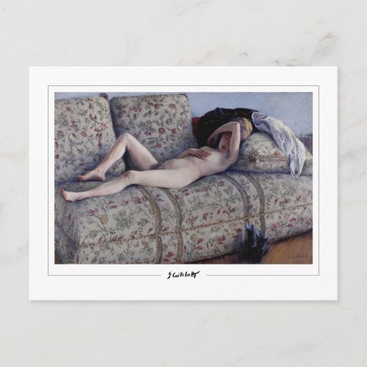 Gustave Caillebotte #12 - Kunst Briefkaart (Voorkant)