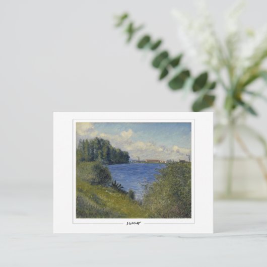 Gustave Caillebotte #131 - Kunst Briefkaart (Staand voorkant)