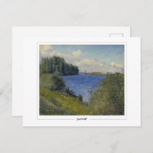 Gustave Caillebotte #131 - Kunst Briefkaart (Voorkant / Achterkant)