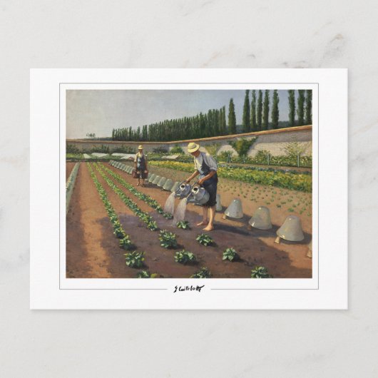 Gustave Caillebotte #137 - Fijne Kunst Briefkaart (Voorkant)