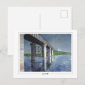 Gustave Caillebotte #13 - Kunst Briefkaart (Voorkant / Achterkant)