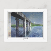 Gustave Caillebotte #13 - Kunst Briefkaart (Voorkant)