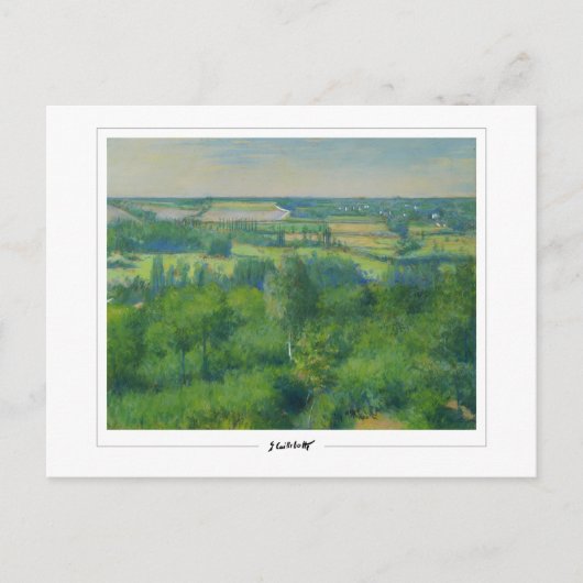 Gustave Caillebotte #146 - Fijne Kunst Briefkaart (Voorkant)