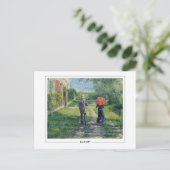 Gustave Caillebotte #14 - Kunstkaart Briefkaart (Staand voorkant)