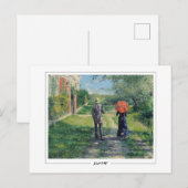 Gustave Caillebotte #14 - Kunstkaart Briefkaart (Voorkant / Achterkant)