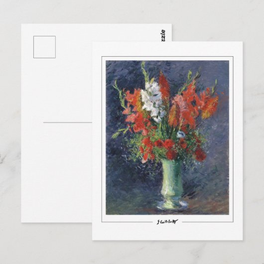 Gustave Caillebotte #154 - Fine Art Briefkaart (Voorkant / Achterkant)