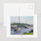 Gustave Caillebotte #170 - Kunst Briefkaart (Voorkant / Achterkant)