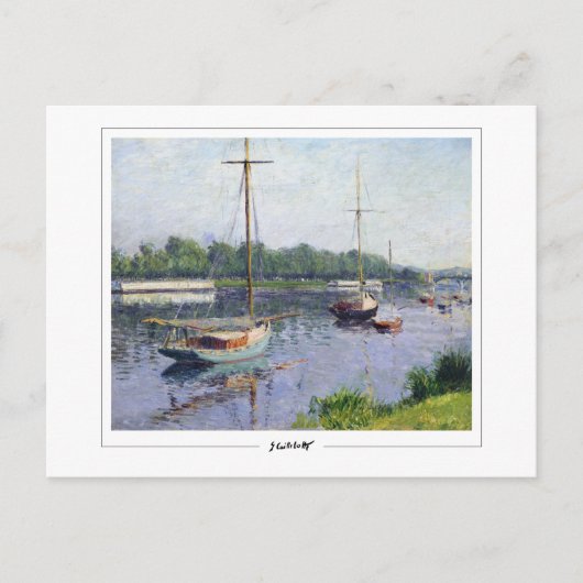 Gustave Caillebotte #170 - Kunst Briefkaart (Voorkant)