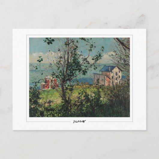 Gustave Caillebotte #177 - Kunst Briefkaart (Voorkant)