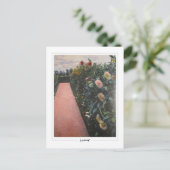 Gustave Caillebotte #181 - Kunst Briefkaart (Staand voorkant)