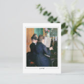 Gustave Caillebotte #207 - Fine Art Briefkaart (Staand voorkant)