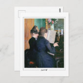 Gustave Caillebotte #207 - Fine Art Briefkaart (Voorkant / Achterkant)