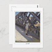 Gustave Caillebotte #209 - Fijne Kunst Briefkaart (Voorkant / Achterkant)