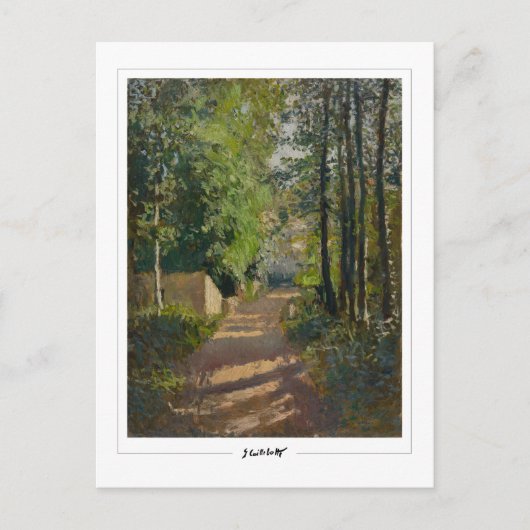 Gustave Caillebotte #276 - Fijne Kunst Briefkaart (Voorkant)