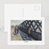 Gustave Caillebotte #298 - Fijne Kunst Briefkaart (Voorkant / Achterkant)