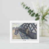Gustave Caillebotte #298 - Fine Art Briefkaart (Staand voorkant)
