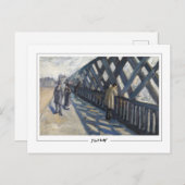 Gustave Caillebotte #298 - Fine Art Briefkaart (Voorkant / Achterkant)