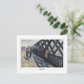 Gustave Caillebotte #298 - Kunst Briefkaart (Staand voorkant)