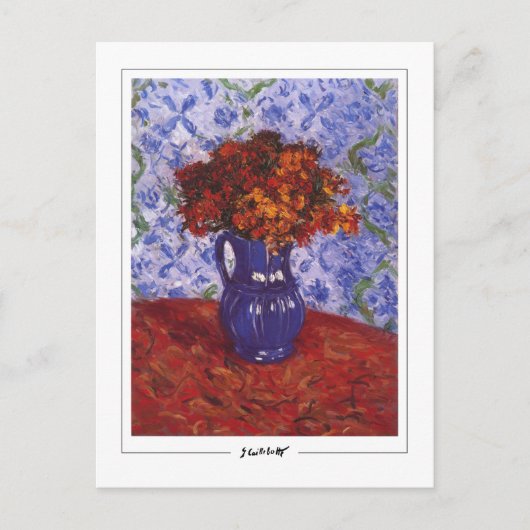 Gustave Caillebotte #29 - Briefkaart met fijne kun (Voorkant)