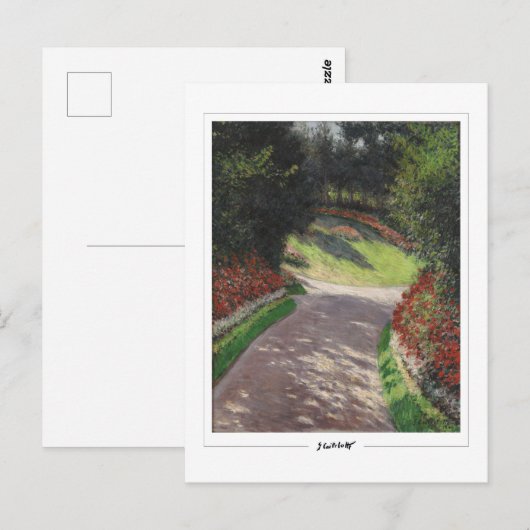 Gustave Caillebotte #369 - Kunst Briefkaart (Voorkant / Achterkant)