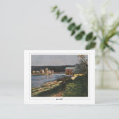 Gustave Caillebotte #391 - Kunst Briefkaart (Staand voorkant)