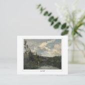 Gustave Caillebotte #403 - Kunst Briefkaart (Staand voorkant)