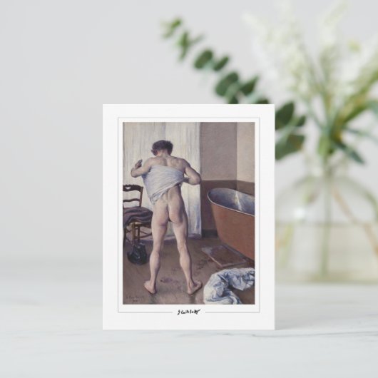 Gustave Caillebotte #65 - Kunst Briefkaart (Staand voorkant)