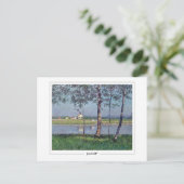 Gustave Caillebotte #67 - Kunstmatig Briefkaart (Staand voorkant)