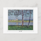 Gustave Caillebotte #67 - Kunstmatig Briefkaart (Voorkant)