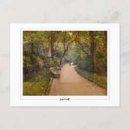 Gustave Caillebotte #74 - Kunst Briefkaart